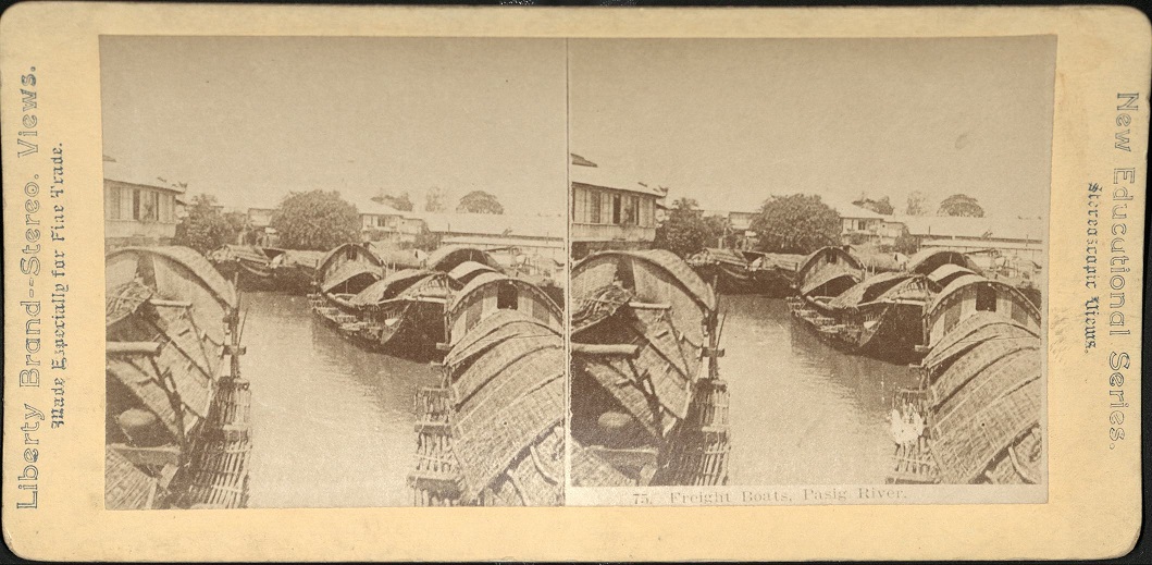 Freight Boats, Pasig River.